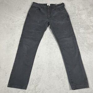 Flint And Tinder Pants Mens 31x32 (31x28) Gray Slim Fit Stretch